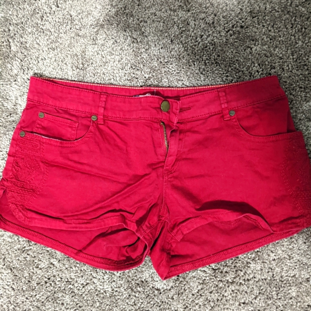 Roxy Red Shorts